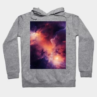 Stellar Odyssey: Cosmic Nebula Embrace Hoodie